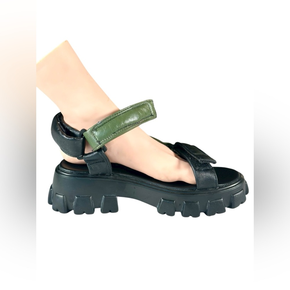 Arizona Love Leather Platform Sporty Women's Sandals US 7.5 - Picture 8 of 15
